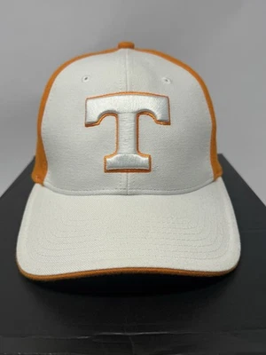 Tennessee Volunteers Twins Enterprise Orange White Two Tone Flex Fit Hat Cap - Image 1 of 4