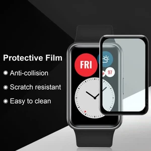 `Screen Protector Compatible For Watch Fit Watch Es Smartwatch - Photo 1/6