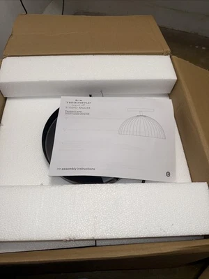 Threshold Designed with Studio McGee Scalloped Semi-Flush Mount Ceiling Light - - Изображение 1 из 3