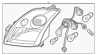 Nissan Sentra 2010-2012 genuino - conjunto compuesto 26010-ZT50A Foto 1 de 2