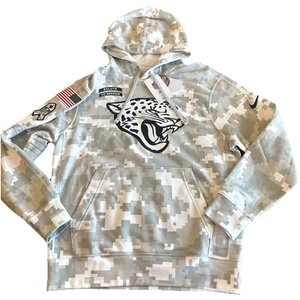 Neu mit Etikett Nike Jacksonville Jaguars Salute to Service arktisch tarnfarben Hoodie Herren Medium - Bild 1 von 7