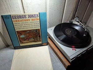 GEORGE JONES: greatest hits 1961 MERCURY MG 20621 Mono Rare (Tested) VG+ - Picture 1 of 13