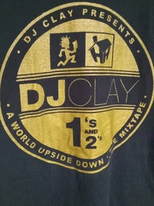 Vintage DJ Clay Shirt Hatchet House Size LG Gildan Tag, Psycopathic Records Icp - Picture 1 of 5