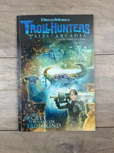 Trollhunters The Secret History of Trollkind Guggenheim 2018 First Ed - Picture 1 of 6