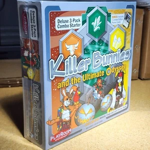 Killer Bunnies & the Ultimate Odyssey Deluxe 3-Pack Combo Starter NIB - Picture 1 of 3