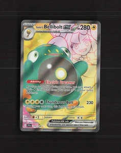 Iono's Bellibolt ex 172/159 Journey Together Full Art Ultra Rare Pokemon Karte NM - Bild 1 von 10