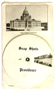 #H3623 PROVIDENCE, R.I. MECHANICAL POSTCARD, MULTI VIEWS - Picture 1 of 2