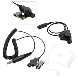 7.1-A3 Single Transparent Air Tube Headset für Sepura STP8000 STP8030 STP8035 - Bild 1 von 18