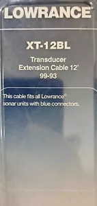 Lowrance XT-12BL 12ft Blue 7 pin transducer Extension Cable - Bild 1 von 2