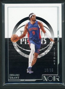 2021-22 JERAMI GRANT 26/35 PANINI NOIR (read)