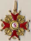 Russian Imperial Antique badge medal Order St. Stanislav Gold (1493a)