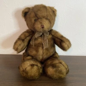 Oso de peluche Dakin marrón con lazo de satén - Imagen 1 de 4