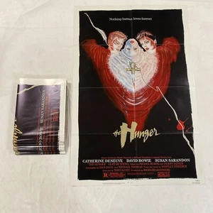 *NOS* 1983 THE HUNGER UNUSED ORIGINAL 27X41 ONE SHEET MOVIE POSTER DAVID BOWIE - Picture 1 of 10
