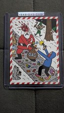 G.A.S. Trading Cards Series 2 #3 JOHNNY RYAN CHRISTMAS SANTA ART - Sealed Card