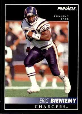 1992 Score Pinnacle Eric Bieniemy San Diego Chargers #308 - Image 1 of 2