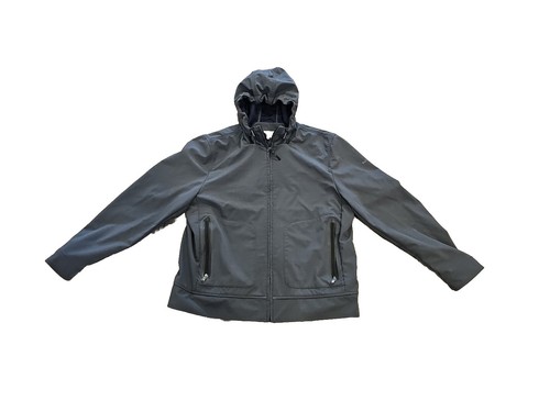 Giacca donna Michael Kors grigia softshell con cappuccio e zip XL