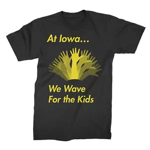 Iowa Wave Shirt Hawkeyes Waving Tshirt Kids Childrens Hospital Clothing Gift - Picture 1 of 5