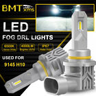 For Ford F150 F250 F350 Super Duty 6000K White 9145 H10 Led Fog Light Bulbs 2Pcs