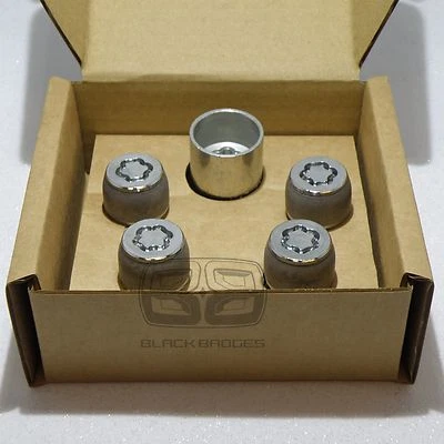 JUEGO DE TUERCAS DE RUEDA DE ALEACIÓN ORIGINALES JAGUAR F-PACE F E I PACE E-PACE PERNOS DE BLOQUEO  Foto 1 de 4