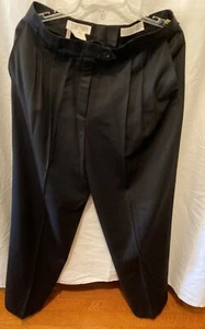 Escada Elizabeth Ley schwarze Anzughose Größe 44/USA 14 EUC - Bild 1 von 8