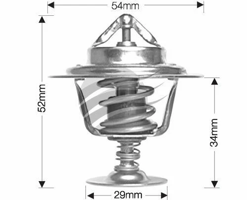 Dayco Thermostat for Jaguar XJ6 8/1979 - 3/1987 4.2L 6 cyl DOHC EFI Series 3 AK6 - image 1 of 1