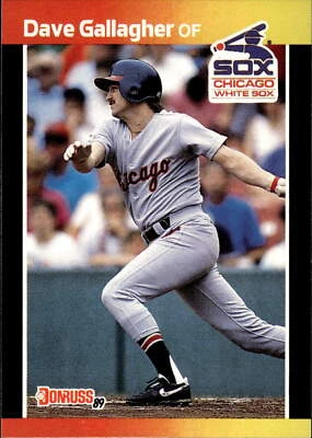 1989 Donruss #384d Dave Gallagher - Image 1 of 2