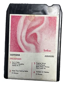Vintage Santana Lobe 8-Track SUPER RARE - Picture 1 of 4