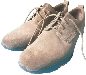 MENS CLARKS TYNAMO WALK BROWN SUEDE SHOES UK 7 G EURO 41 - Picture 1 of 12