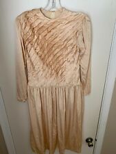Women's Silk Dress Custom Made Size Small, Mother of the Bride