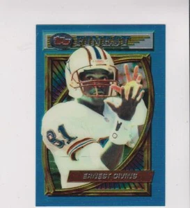 1994 Topps Finest #144 Ernest Givins card, Houston Oilers legend - Picture 1 of 1