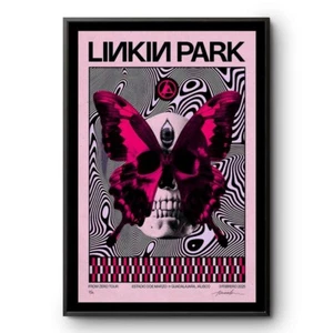 Linkin Park Feb 3 2025 At Estadio 3 de Marzo U.A.G In Zapopan, MX Concert Poster - Picture 1 of 3