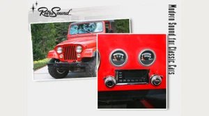 für AMC JC-7 RetroSound Oldtimer Auto Radio DAB+ UKW AM FM Bluetooth RDS AUX-in - Bild 1 von 10