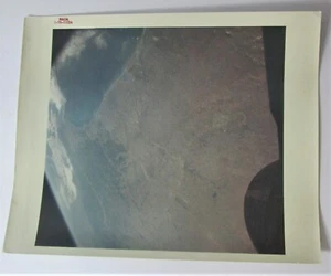 Original NASA GEMINI 12 Photo  "A Kodak Paper"  View of Texas from Space in 1966 - Picture 1 of 10