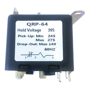 RELÉ POTENCIAL UNIVERSAL VOLTAJE 395,260-275 PICK UP,120 DROP OUT, 60Hz.(QRP-64 - Imagen 1 de 5