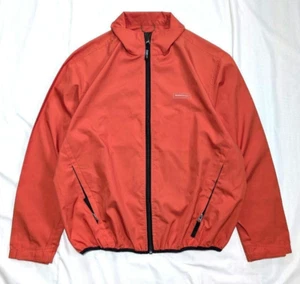Benetton Formula 1 Racing Team F1 Jacket Orange Nylon 90s Size L Very Good JAPAN - Picture 1 of 7