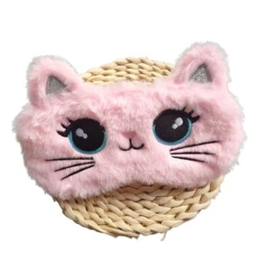 Cute Soft Plush Cat Sleeping Mask for Women Girls Cute Animal Sleep Eye Cover... - Picture 1 of 7