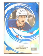 2022-23 Upper Deck Trilogy [Rookie Premieres Blue] #243 Dylan Holloway 20/25
