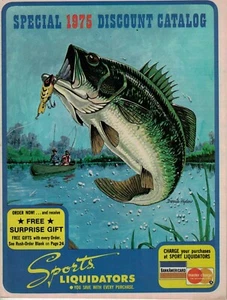 1975 Sports Liquidators Discount Catalog Fishing Products - Picture 1 of 1