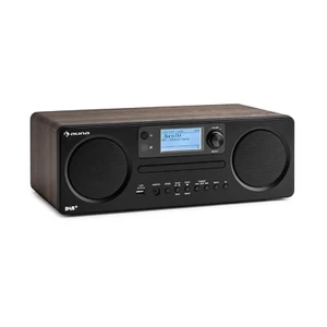 AUNA Worldwide CD Internet-Radio, Internet Radio, Bluetooth, Schwarzes Holz - Bild 1 von 1