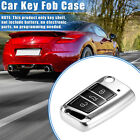 3 Button Car Remote Key Fob Cover Case Shell For Vw Passat Jetta Silver Tone