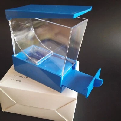 Dental Storage Box Blue Cotton Roll Dispenser Holder Draw-out Type - Image 1 of 4