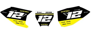 Calcomanía con matrícula gráfica para 2018-2021 Husgvarna TC85 TC 85 paneles laterales Husky - Imagen 1 de 1