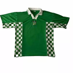 VINTAGE ARAB EMIRATES MIDDLE EAST FOOTBALL JERSEY SOCCER JERSEY SZ XL GREEN - Picture 1 of 15