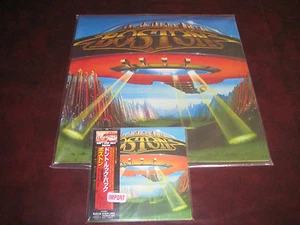 BOSTON VERIFIED DON'T LOOK BACK 180G AUDIOPHILE LP + JAPAN OBI CD BOTH GATEFOLDS - Picture 1 of 2