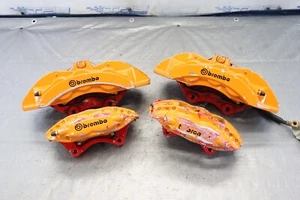 2015-2022 DODGE CHARGER CHALLENGER HELLCAT 6.2L OEM BREMBO BRAKE CALIPERS SET - Picture 1 of 11