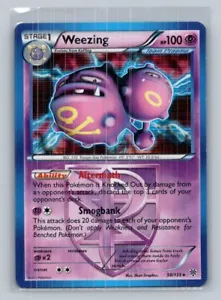 Weezing - 58/135 (BW Plasma Storm) 058/135 Near Mint NM Holo Rare - Picture 1 of 2