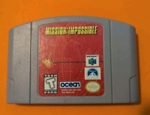 Nintendo 64 N64 - Carro de juego Misión Imposible solo probado y funciona - Imagen 1 de 4