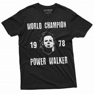 T-Shirt Michael Myers Weltmeister Horror Charakter T-Shirt Power Walker - Bild 1 von 8