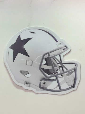 Dallas Cowboys Helmet(STICKER)w/ Star Logo RETRO  - NFL Dallas Cowboys Die-cut Cover