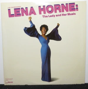 LENA HORNE THE LADY AND HER MUSIC (VG+) 2QW-3597 LP VINYL RECORD - Picture 1 of 5